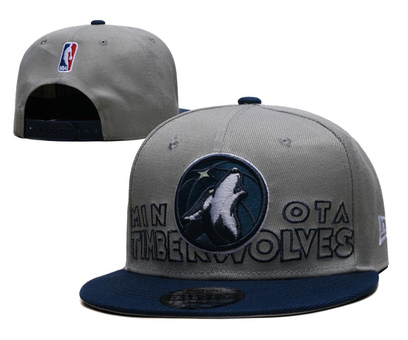 2023 NBA Minnesota Timberwolves Hat TX 20230906-0